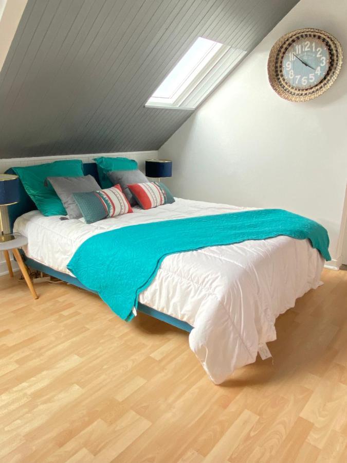 Ferienwohnung Agreable Cocon Sous Les Toits - Parking - Wifi Pleneuf-Val-Andre Exterior foto