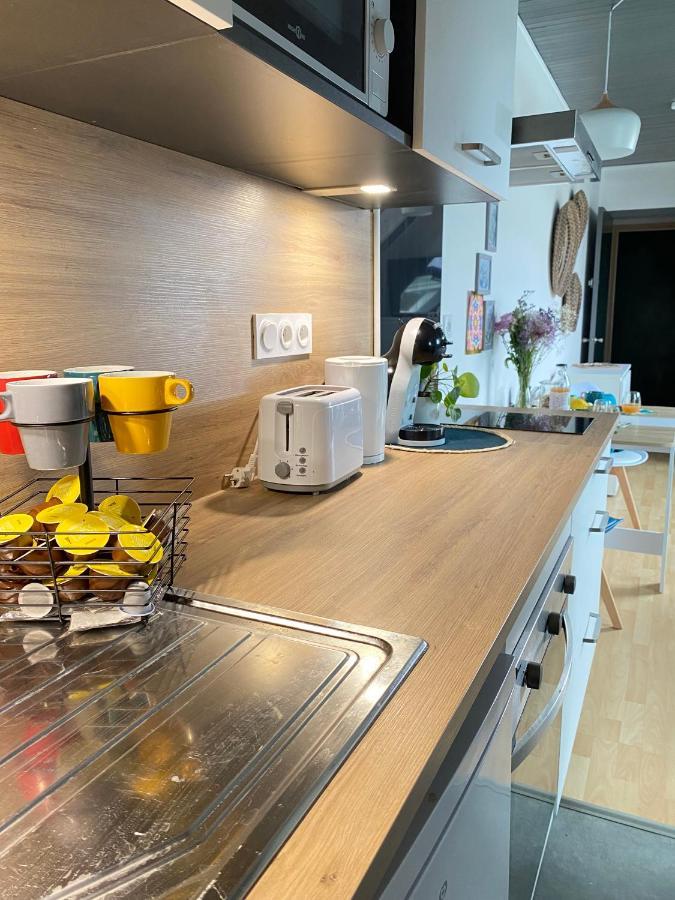Ferienwohnung Agreable Cocon Sous Les Toits - Parking - Wifi Pleneuf-Val-Andre Exterior foto