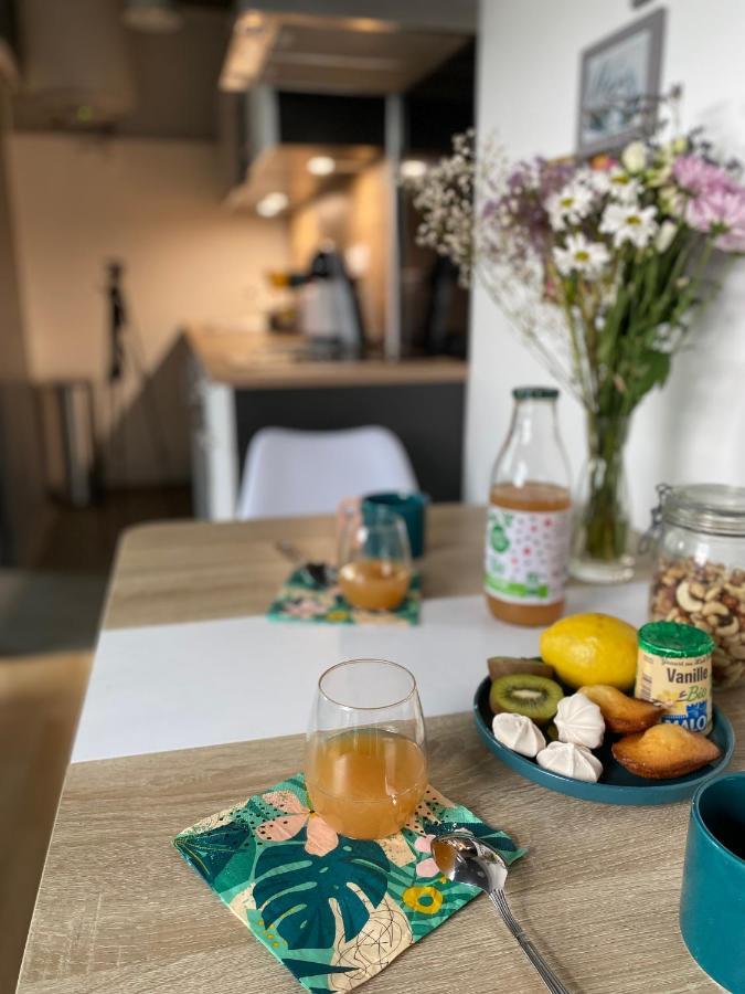Ferienwohnung Agreable Cocon Sous Les Toits - Parking - Wifi Pleneuf-Val-Andre Exterior foto