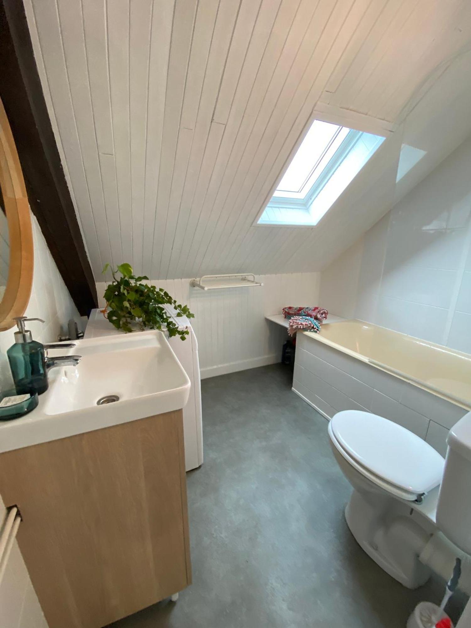 Ferienwohnung Agreable Cocon Sous Les Toits - Parking - Wifi Pleneuf-Val-Andre Exterior foto